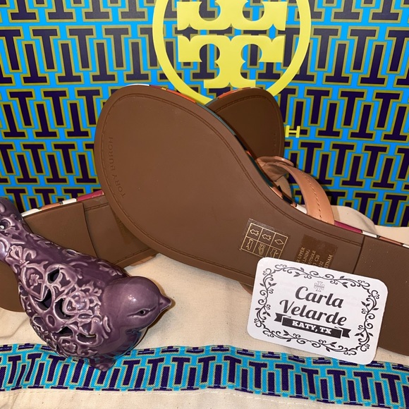 Tory Burch Enamel Millers β€οΈπ§‘ππππ€ - Picture 6 of 6